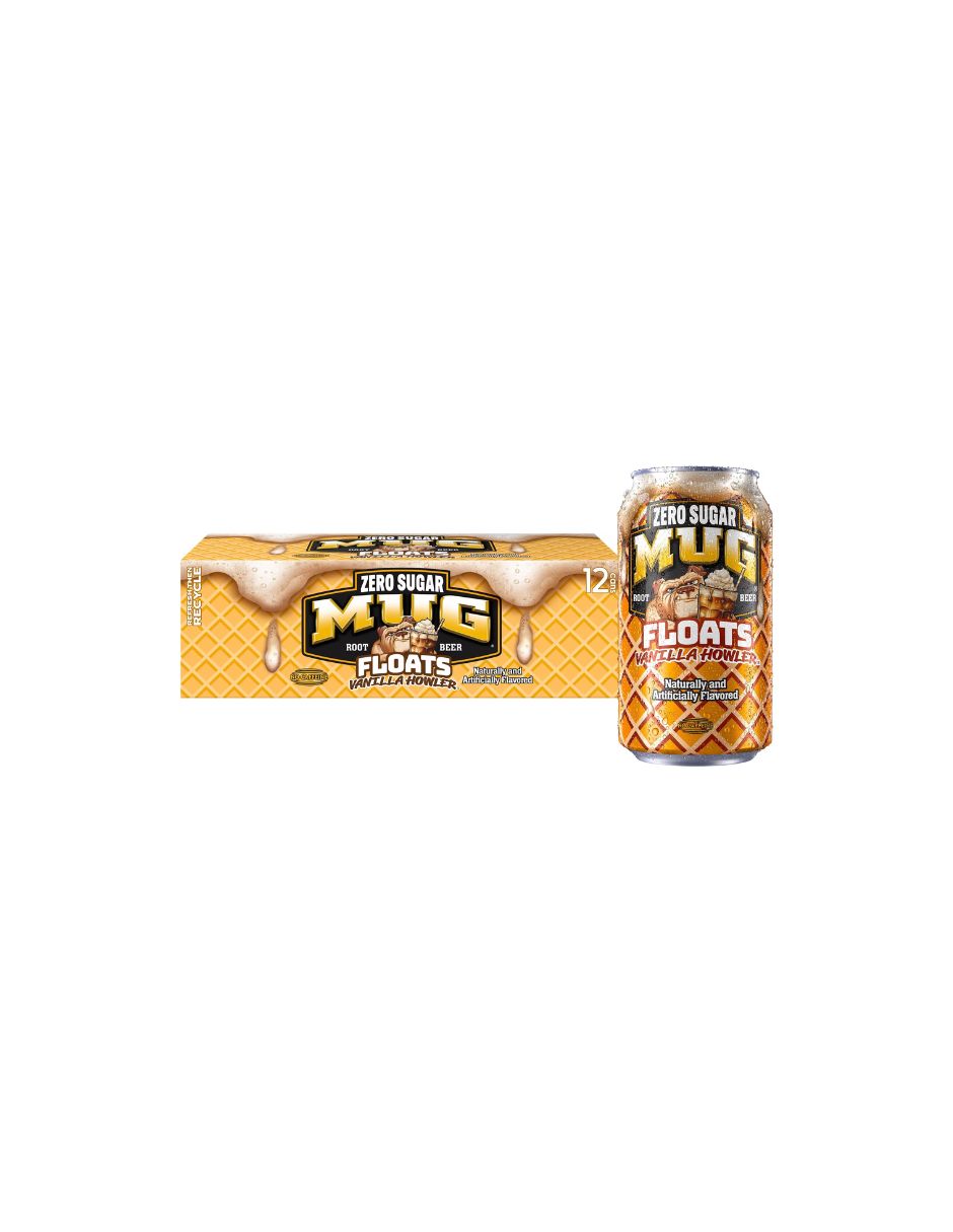 MUG Floats Vainilla Sin Azúcar 12 Latas