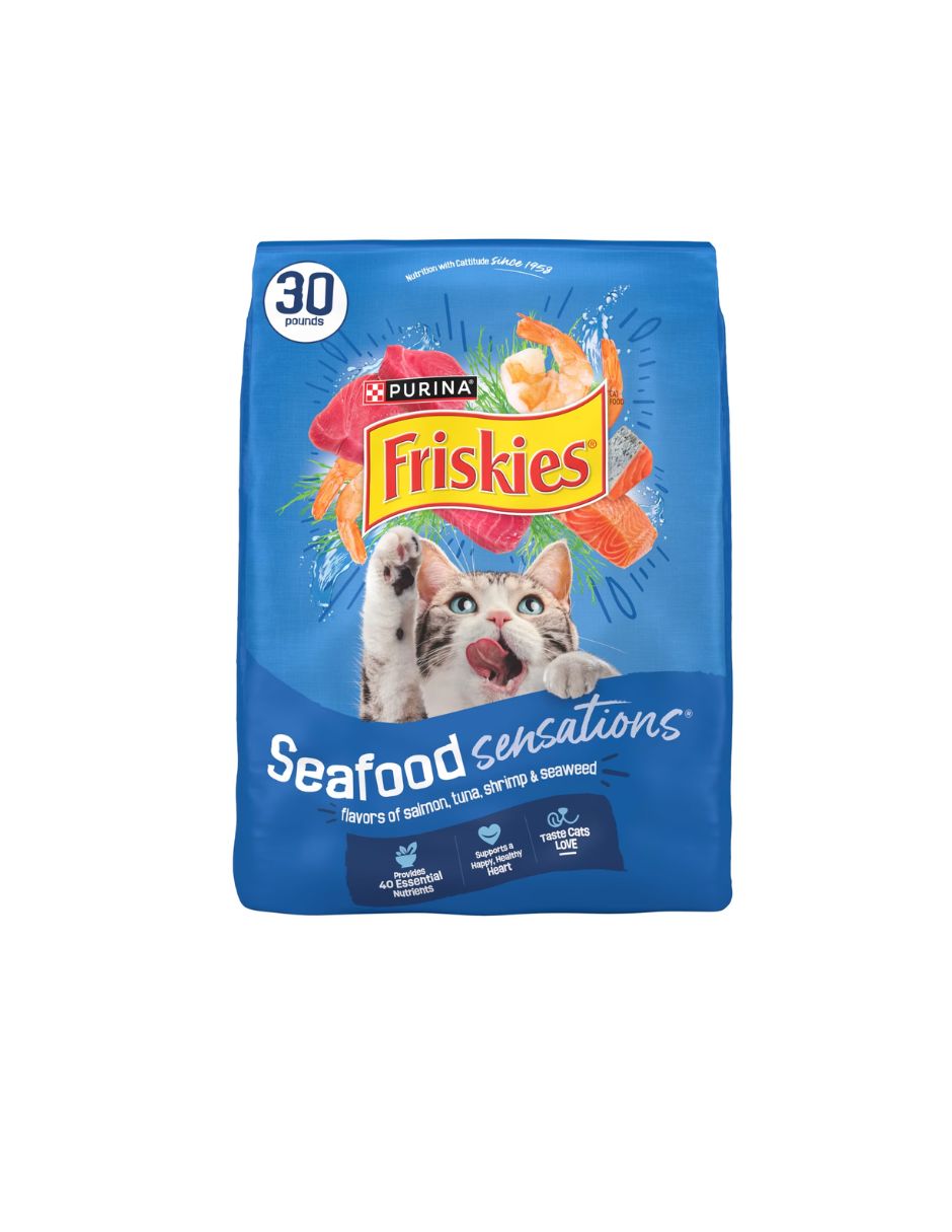Purina Friskies Seafood Sensations Gato 13.61 kg