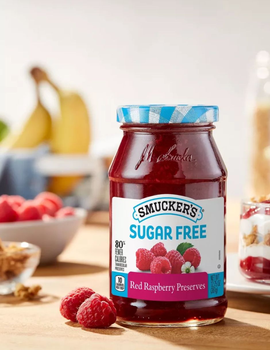 Smucker's Mermelada de Frambuesa Sin Azúcar 360 g