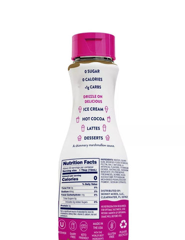 Skinny Mixes Salsa de Malvavisco Sin Azúcar 355 ml