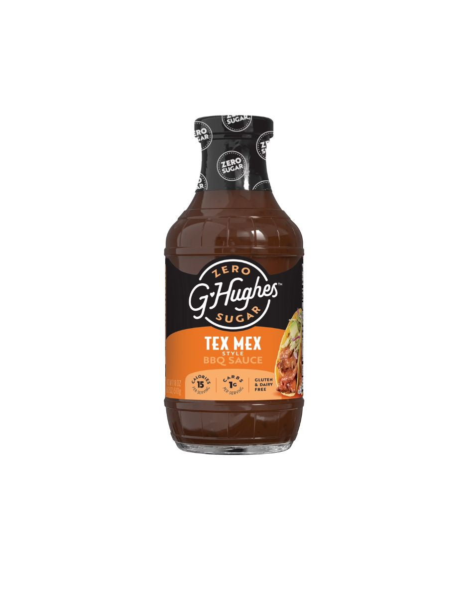 G Hughes Salsa BBQ Tex Mex Sin Azúcar 510 g
