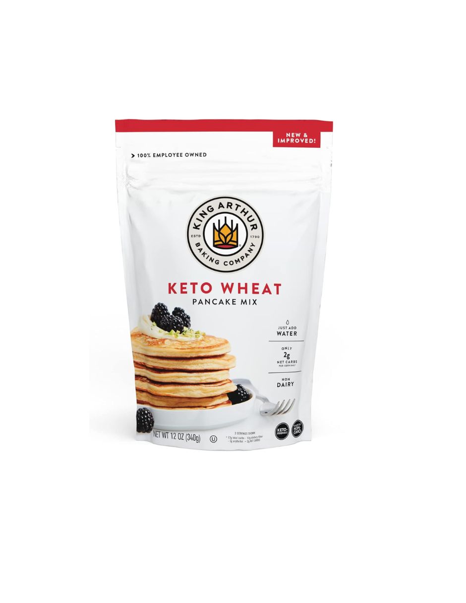 King Arthur Mezcla para Panqueques Keto 340 g