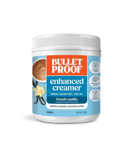 Bulletproof Crema para Café Vainilla Francesa 420 g