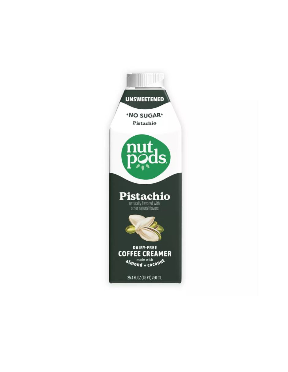 Nutpods Crema para Café Pistacho Sin Azúcar 750 ml