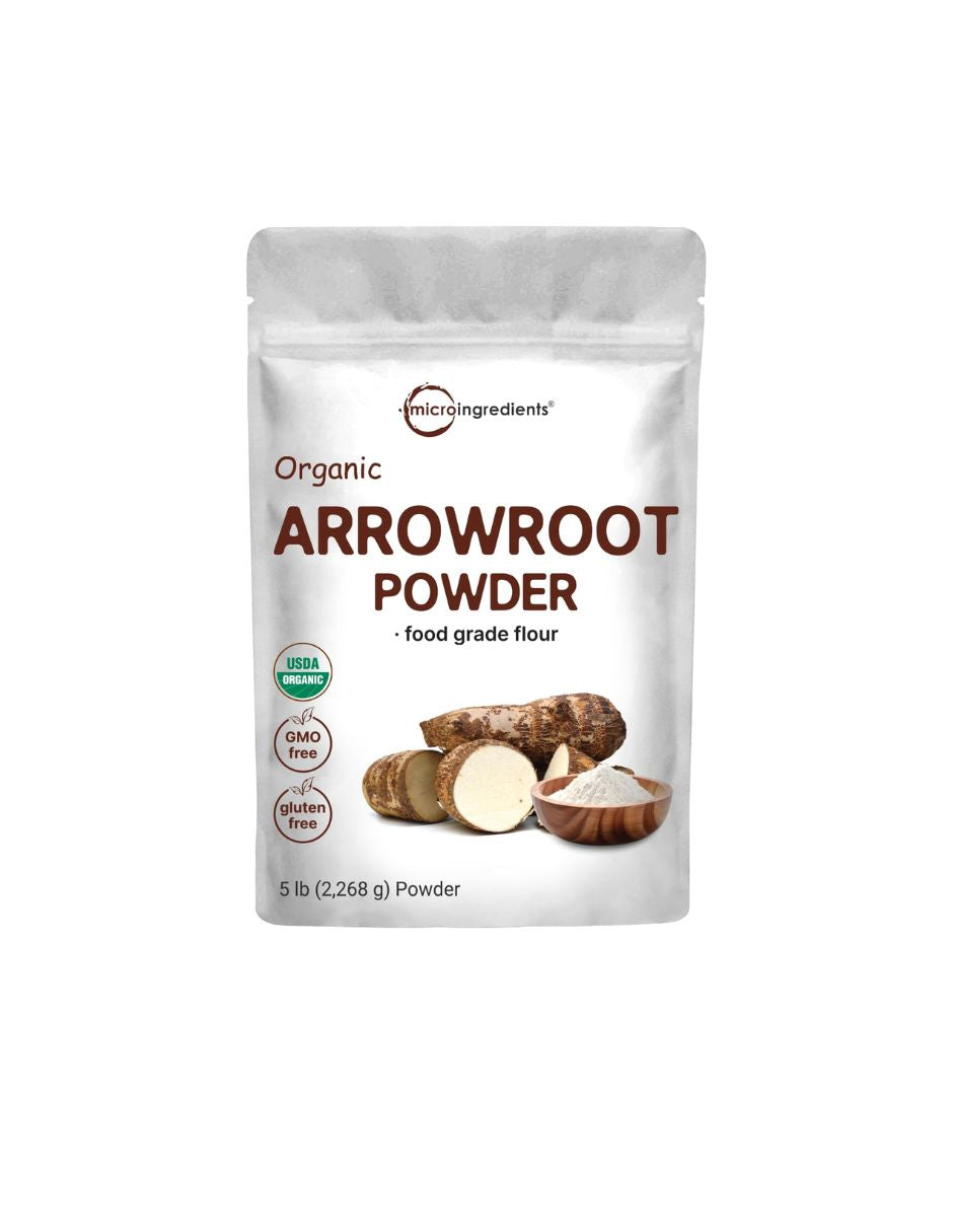 Micro Ingredients Arrurruz Orgánico en Polvo 2.27 kg