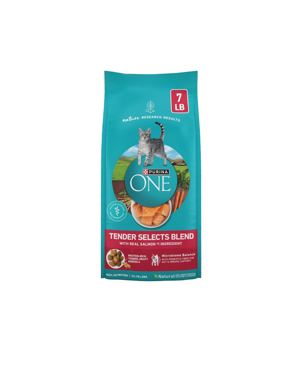 Purina ONE Gato Salmón Tender Selects 3.18 kg