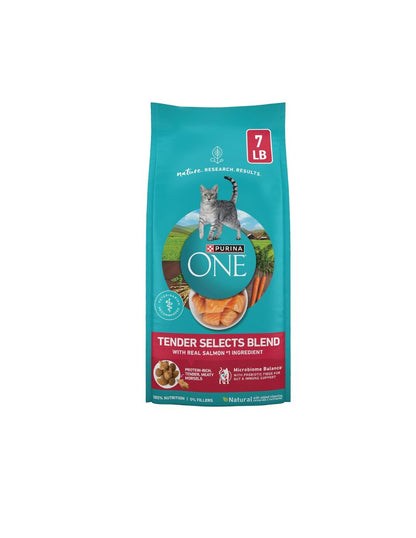 Purina ONE Gato Salmón Tender Selects 3.18 kg
