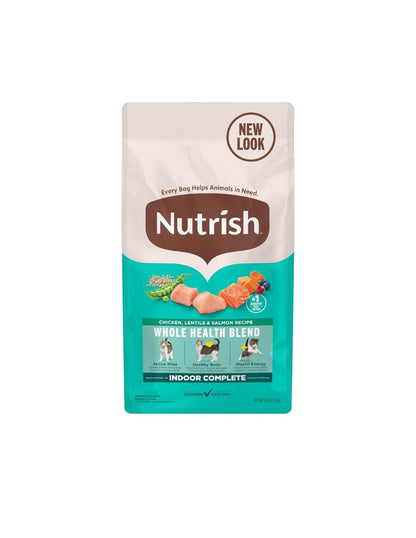 Nutrish Gato Interior Pollo Salmón 2.72 kg