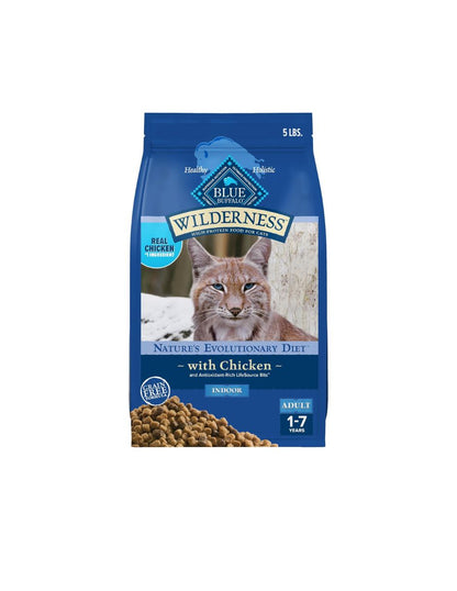 Blue Buffalo Wilderness Gato Adulto Interior Pollo 2.27 kg