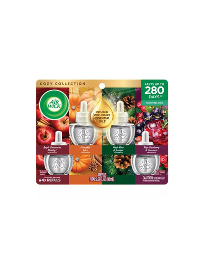 Repuestos Air Wick Aceites Esenciales Surtidos x4