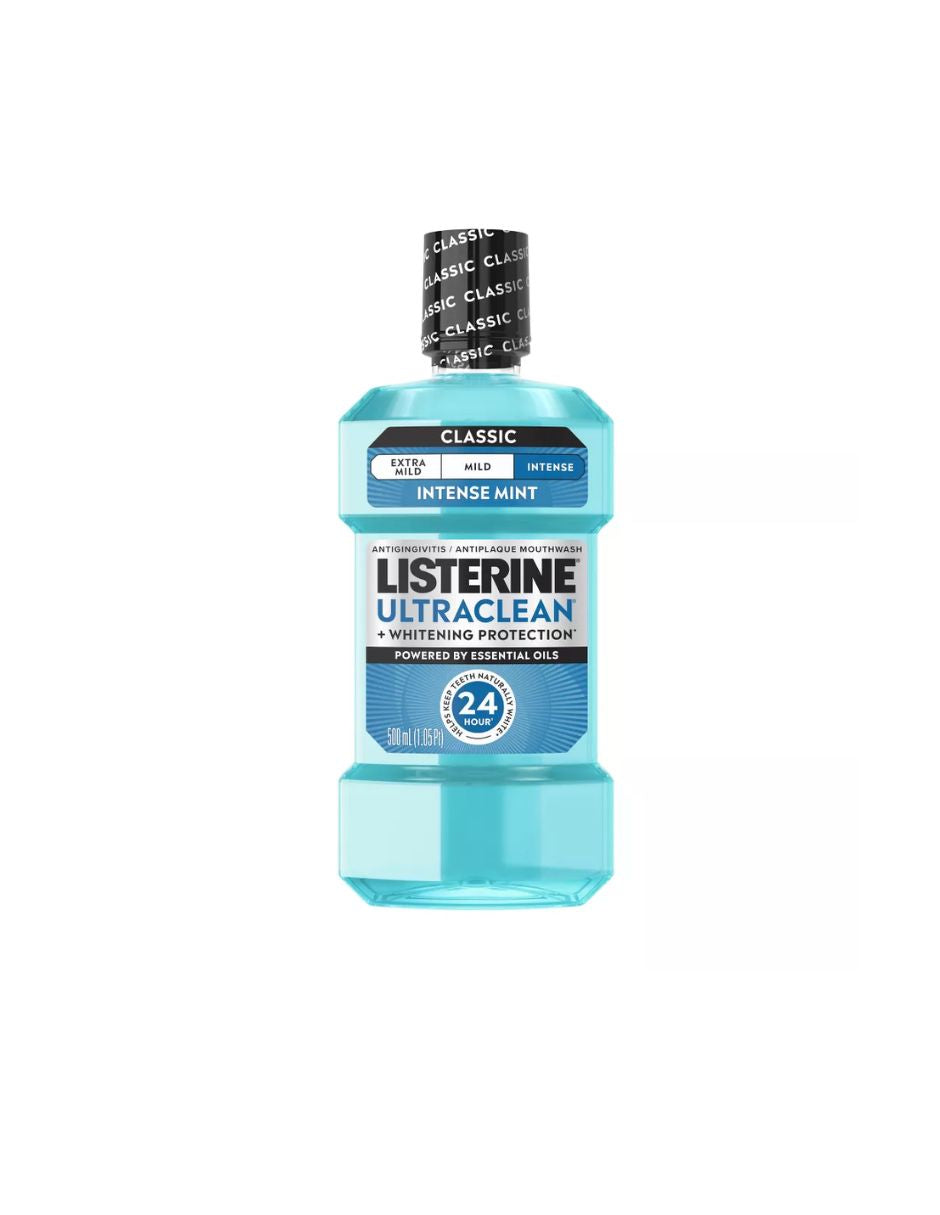Enjuague Bucal Listerine Ultraclean Menta 500 ml
