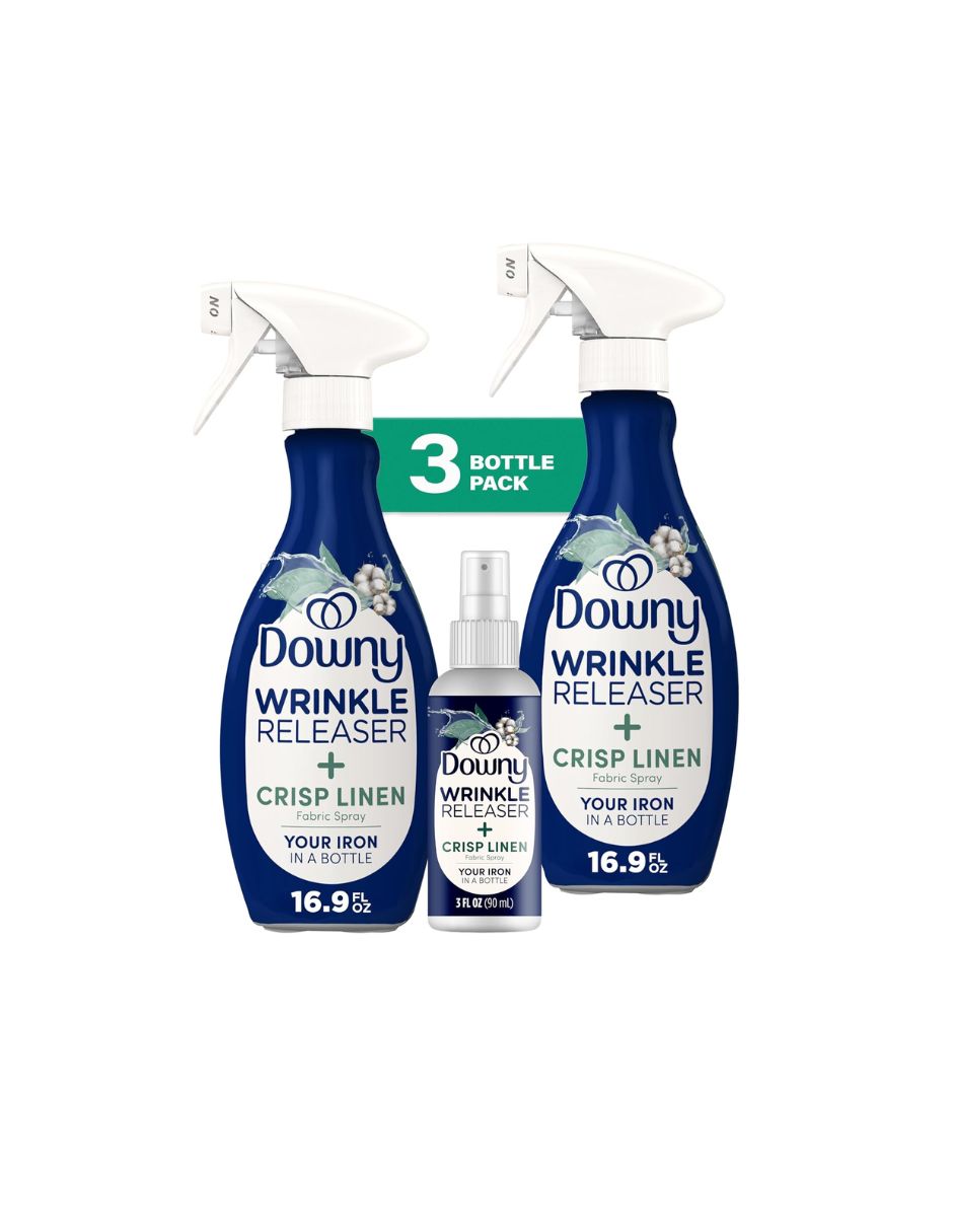 Spray Antiarugas Downy Refrescante de Telas 3 pack