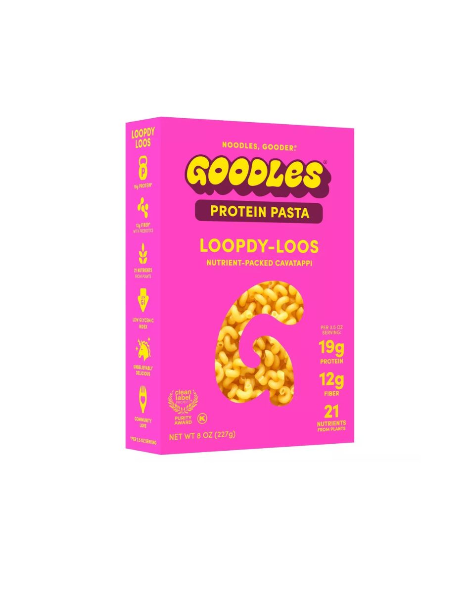 Pasta Goodles Loopdy-Loos con Proteína 227 g