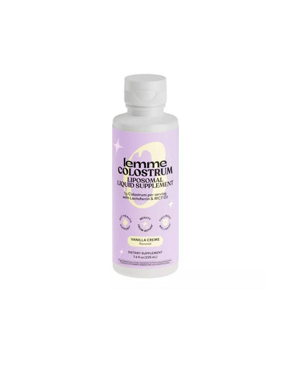 Suplemento Líquido Lemme Calostro Vainilla 227 ml