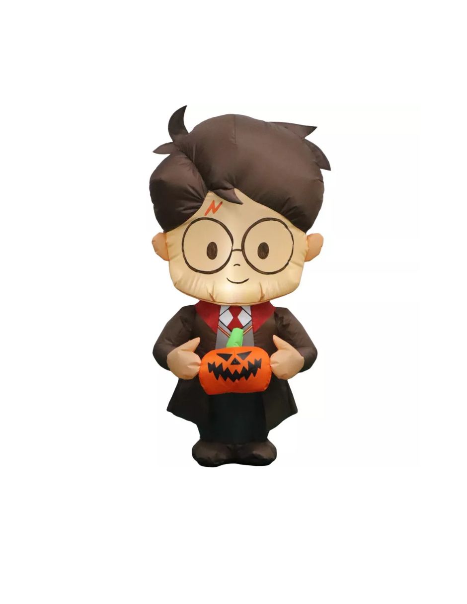 Inflable Harry Potter Calabaza con Luz 98 cm