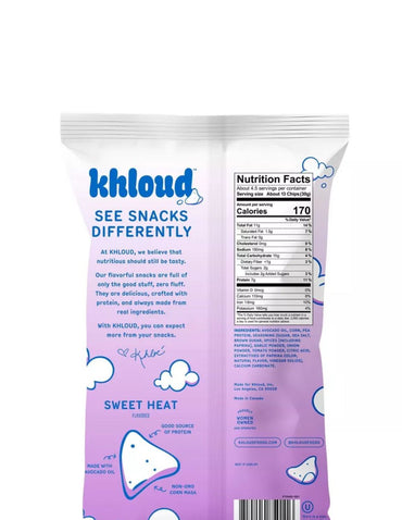 Totopos Khloud Dulces y Picantes con Proteína 142 g