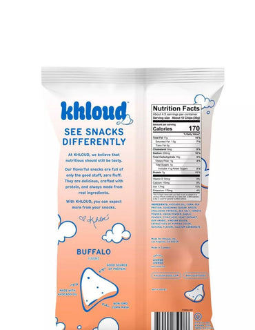 Totopos Khloud Buffalo con Proteína 142 g