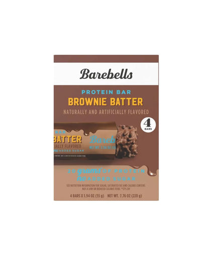 Barras Barebells Brownie con Proteína 55 g x4