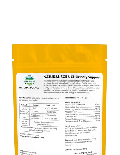 Suplemento Urinario Oxbow para Roedores120 g