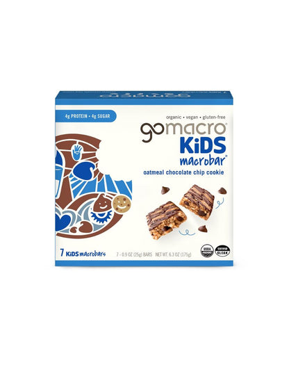 Barras GoMacro Kids Avena con Chocolate 26 g x7