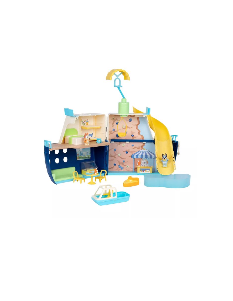 Set de Juego Bluey Crucero con Figuras 17 Piezas