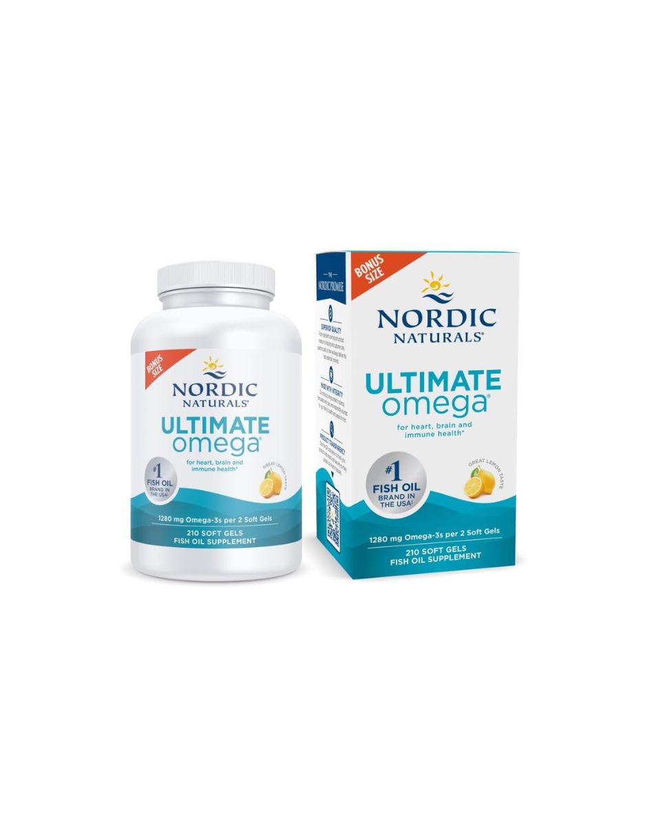 Omega 3 Nordic Naturals Ultimate Omega 210 Cápsulas