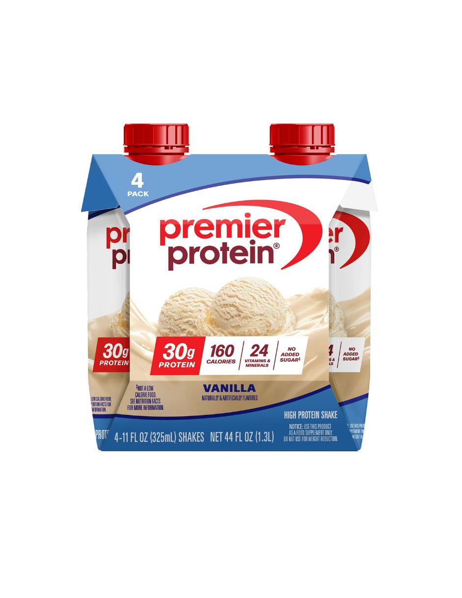 Batido Premier Protein Vainilla 325 ml x4