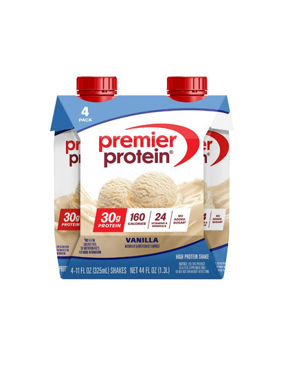Batido Premier Protein Vainilla 325 ml x4