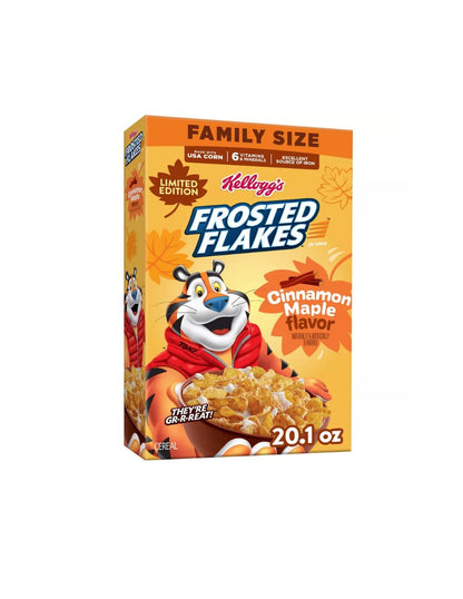 Cereal Frosted Flakes Canela y Arce Edición Limitada 570 g