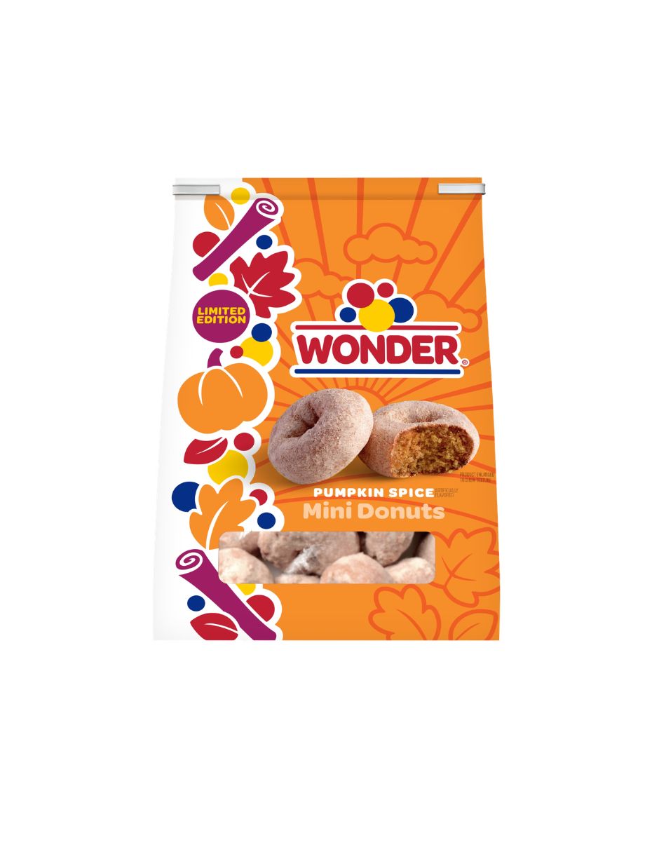 Minidonas Wonder Calabaza y Especias 284 g