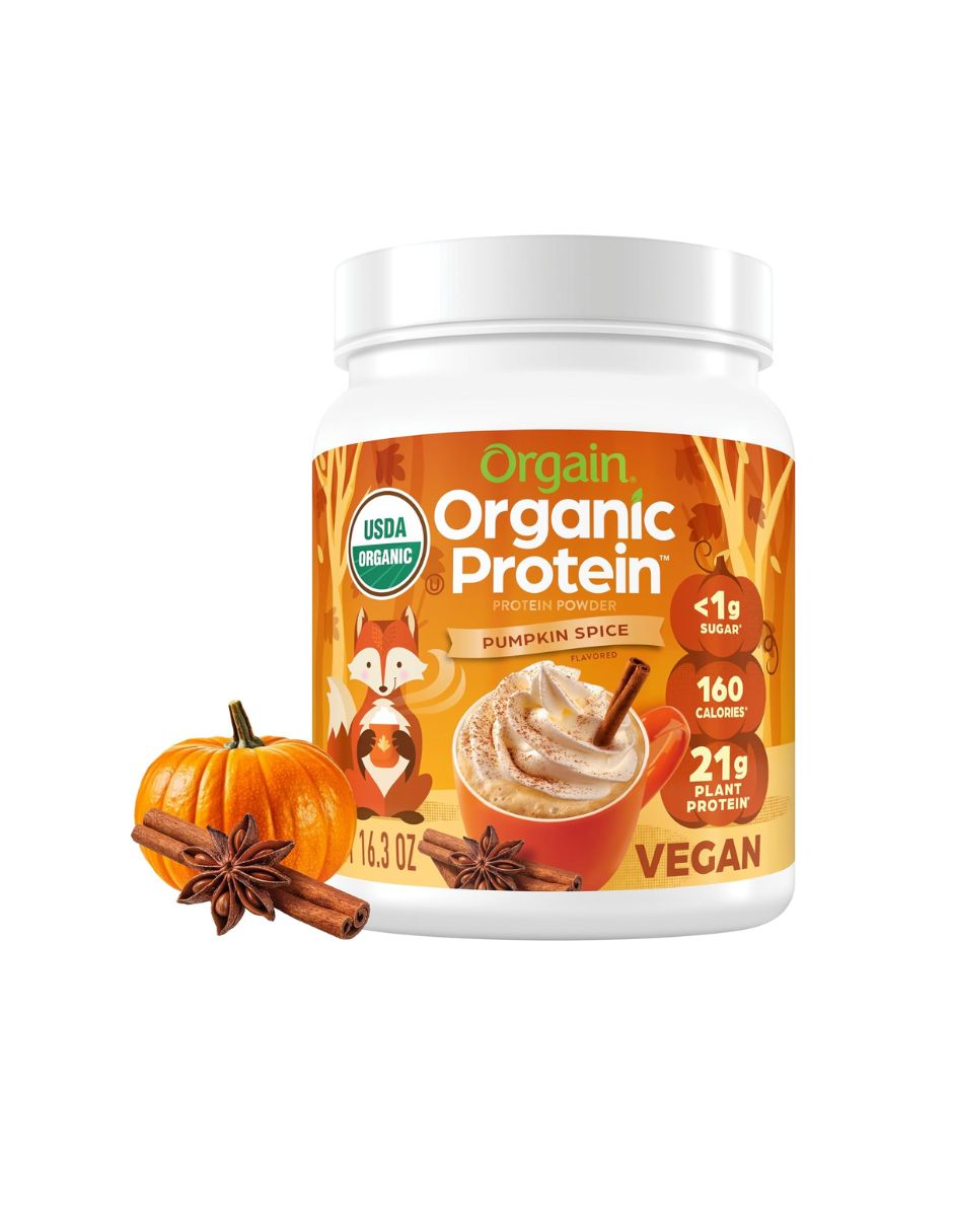 Proteína Vegetal Orgain Pumpkin Spice Orgánica 463 g
