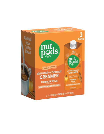Crema para Café Nutpods Pumpkin Spice 3 Pzas 330 ml