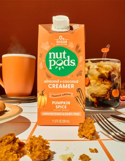 Crema para Café Nutpods Pumpkin Spice 3 Pzas 330 ml