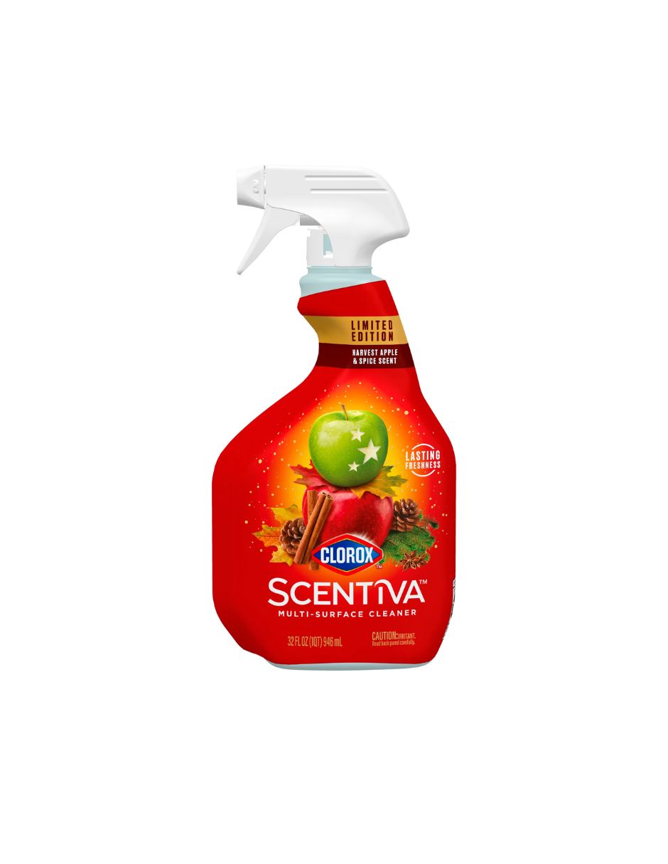 Limpiador Multisuperficies Clorox Scentiva Edición Limitada Manzana y especias 946ml