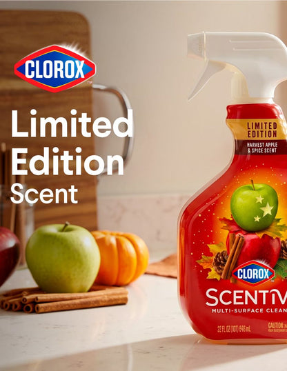 Limpiador Multisuperficies Clorox Scentiva Edición Limitada Manzana y especias 946ml