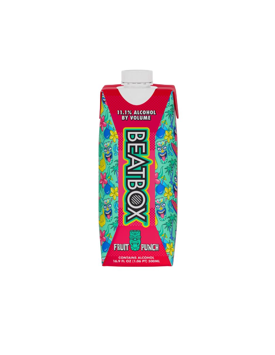 Cóctel de Vino BeatBox Ponche de Frutas 500 ml