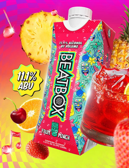 Cóctel de Vino BeatBox Ponche de Frutas 500 ml