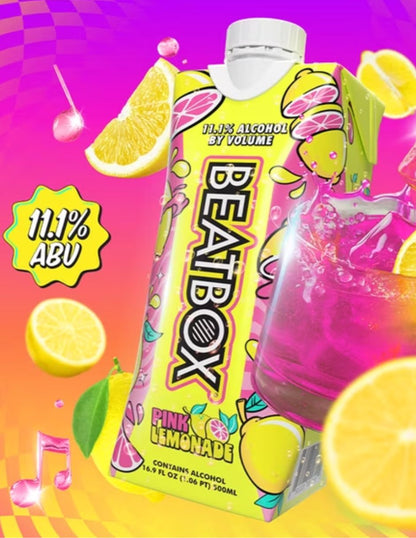 Cóctel BeatBox Pink Lemonade Limonada Rosa 500 ml