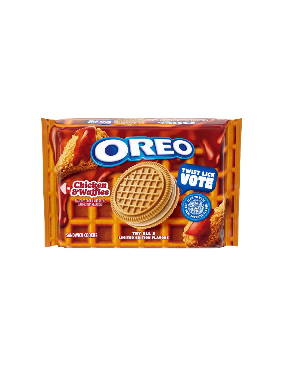 Galletas OREO Pollo y Waffles Edición Limitada 303 g