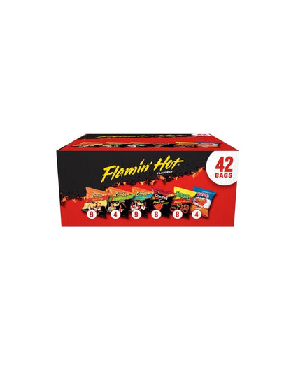 Botanas Frito-Lay Flamin' Hot Surtidas 42 Piezas 1.1 kg