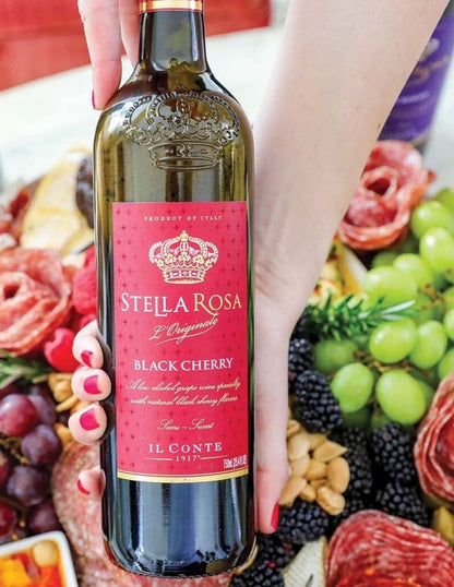 Vino Tinto Stella Rosa Black Cherry Semidulce 750 ml