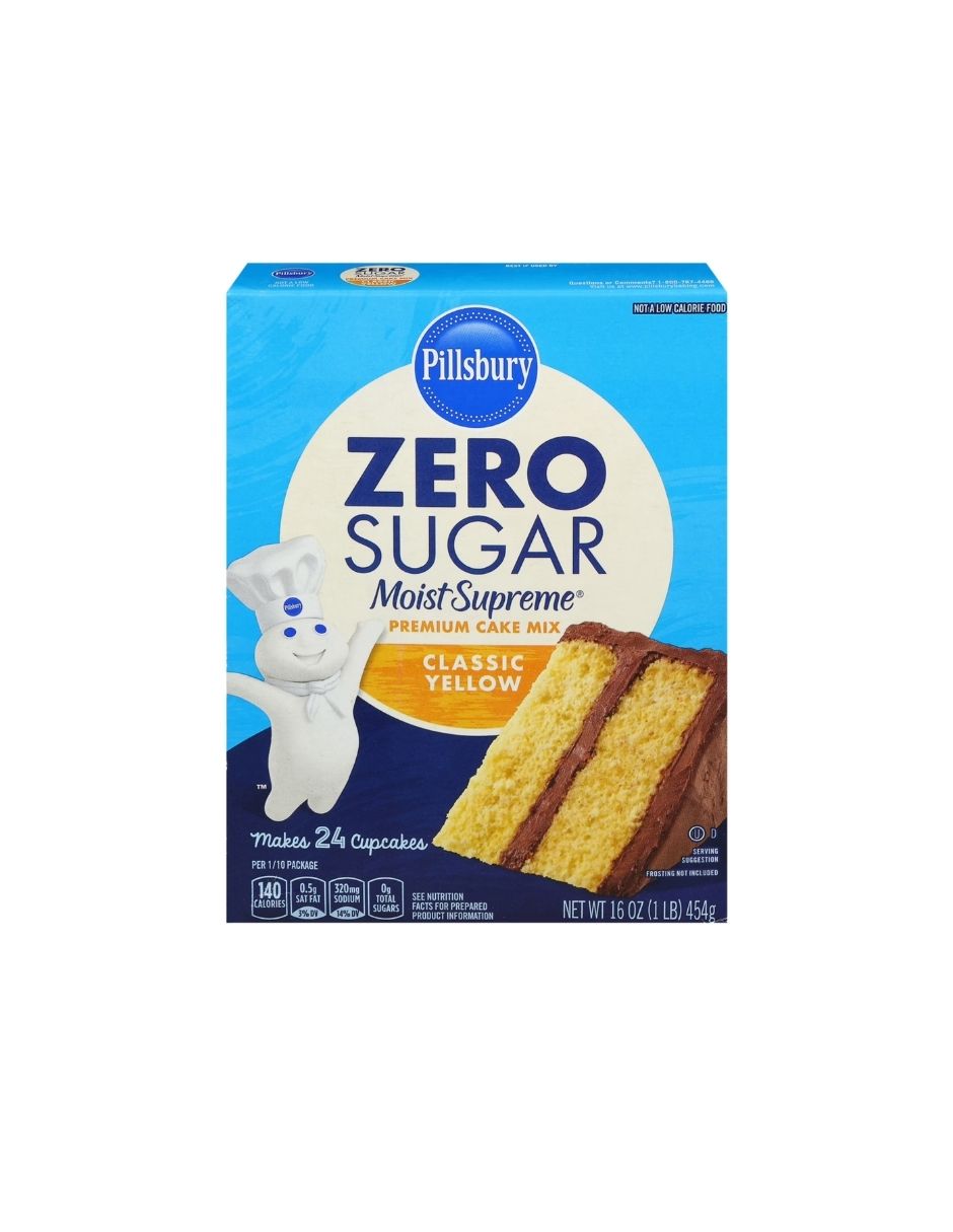 Mezcla para Pastel Pillsbury Amarillo sin Azúcar 454 g
