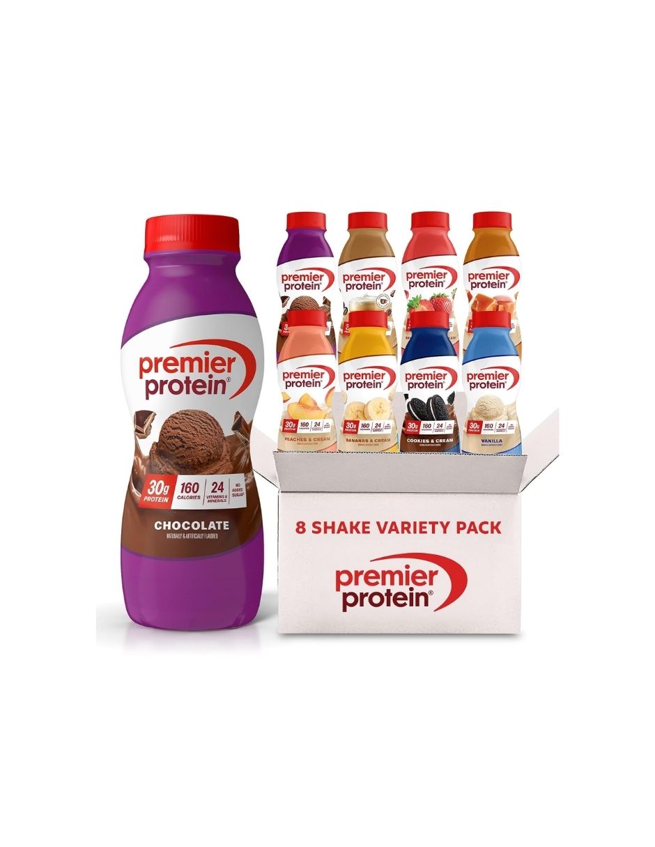 Batido Premier Protein Surtido 30 g Proteína 8 Pzas 340 ml