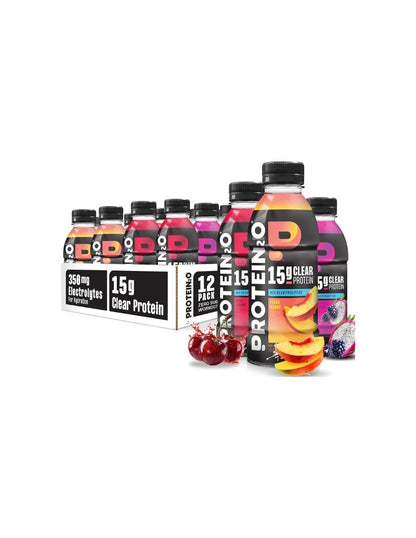 Bebida Protein2o Proteína y Electrolitos 12 Pzas 500 ml