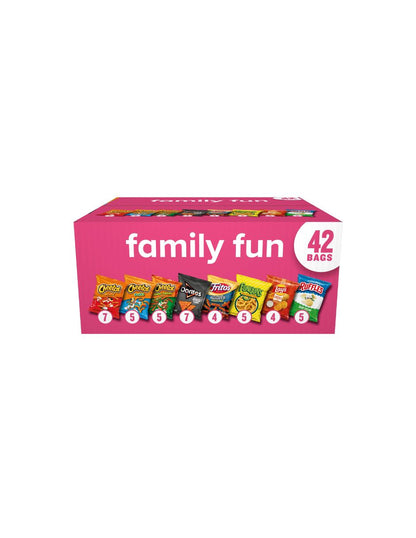 Botanas Frito-Lay Surtidas Family Fun 42 Piezas