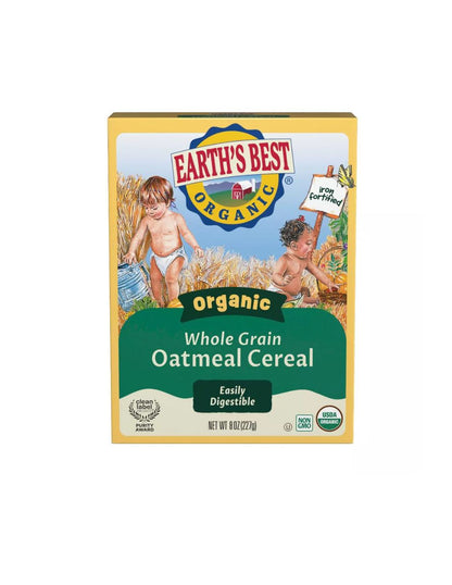 Cereal para Bebé Earth's Best Avena Orgánica 227 g