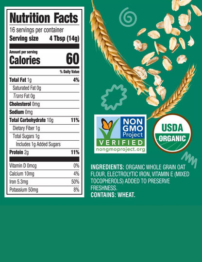 Cereal para Bebé Earth's Best Avena Orgánica 227 g