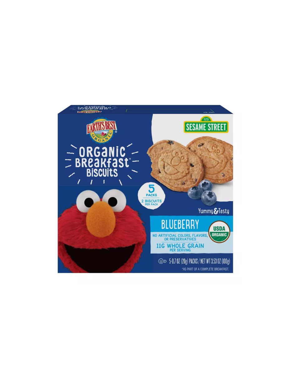 Galletas Earth's Best Arándano Orgánicas 5 Pzas 100 g