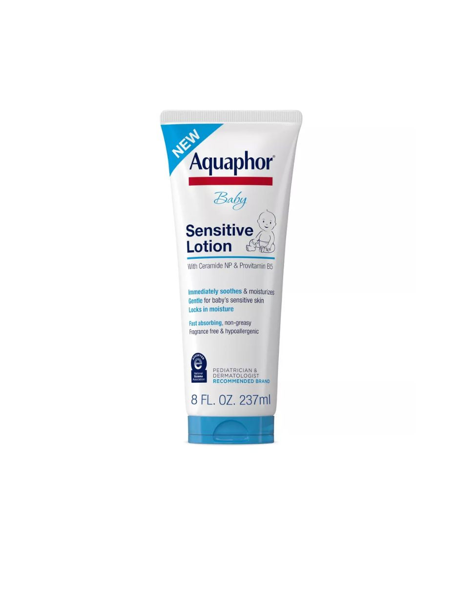 Loción Aquaphor Baby Sensitive Piel Delicada 237 ml