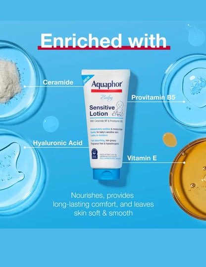 Loción Aquaphor Baby Sensitive Piel Delicada 237 ml